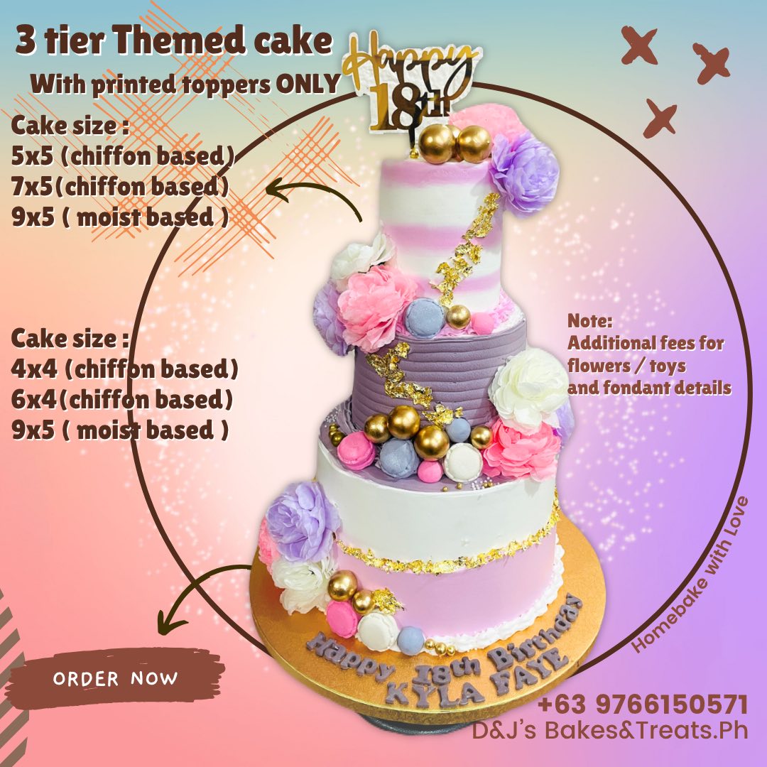 Pink Ribbon by: D&J’s Bakes and Treats. Ph Facebook ad