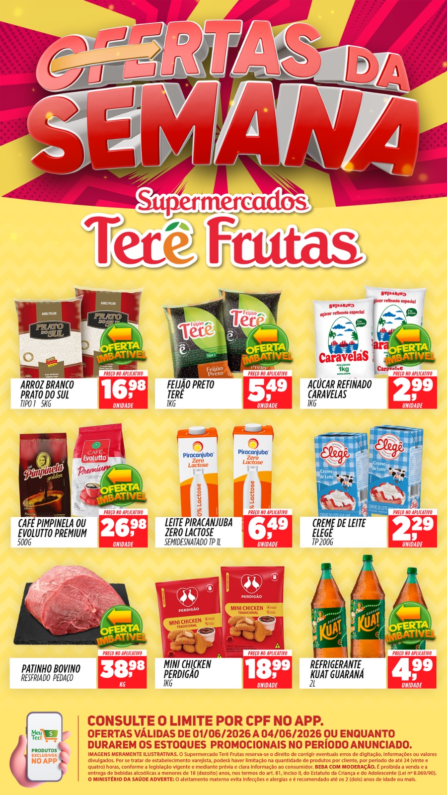Super Terê Frutas Petrópolis Facebook ad