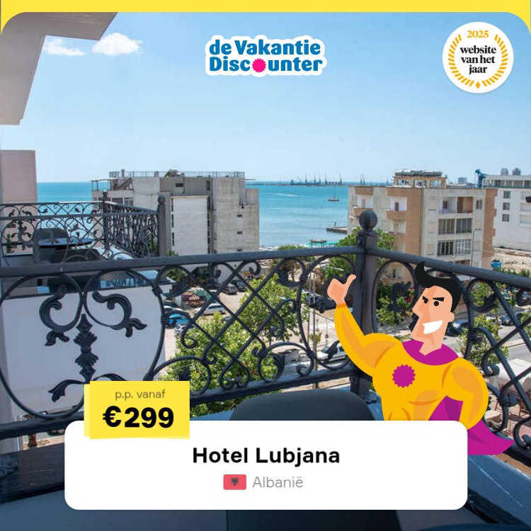 de VakantieDiscounter Facebook ad
