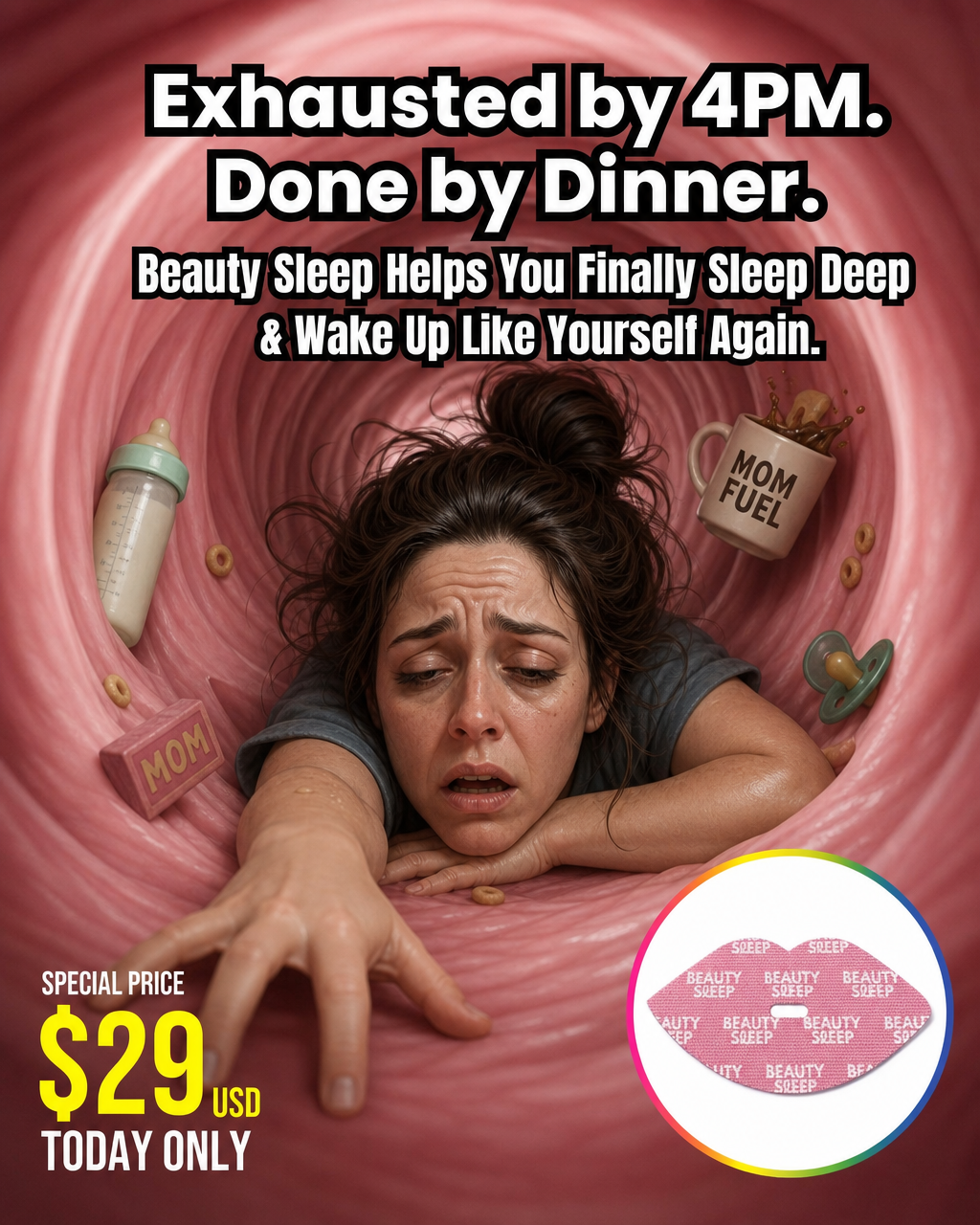 Beauty Sleep Facebook ad