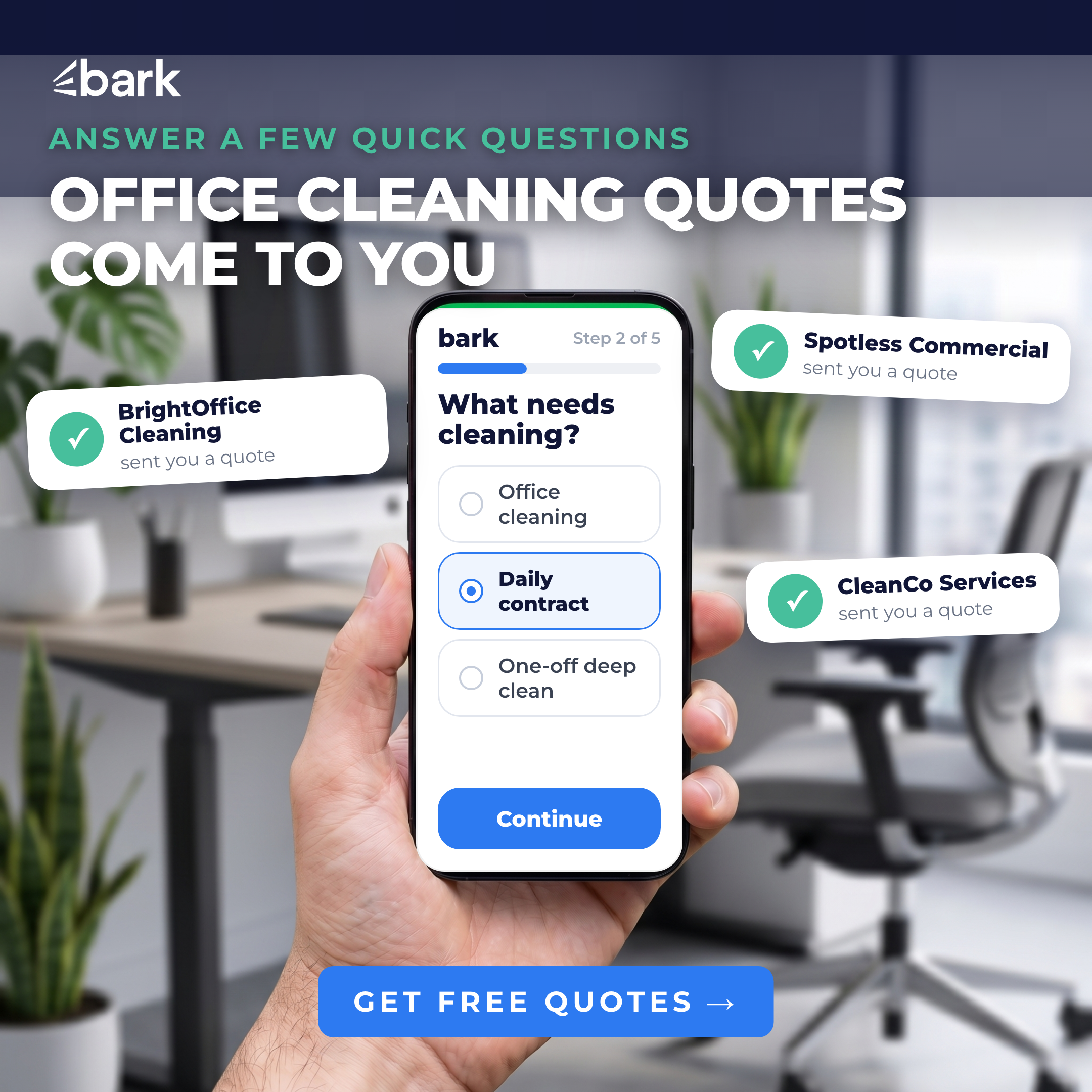 Bark.com Facebook ad