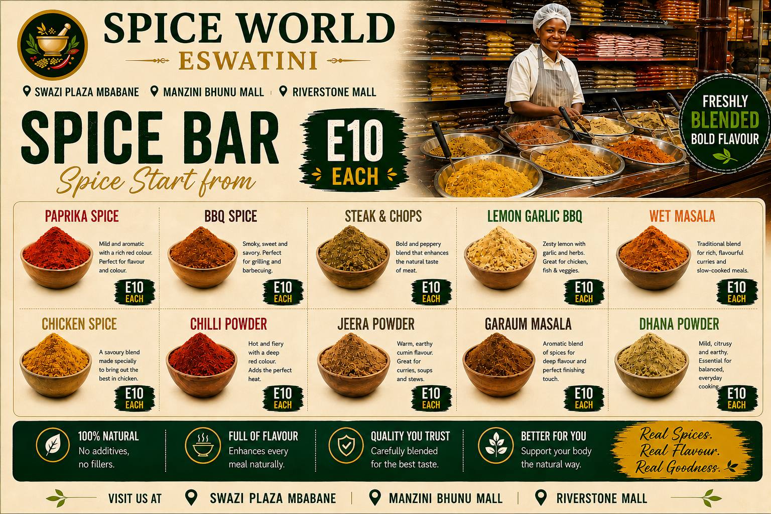 SPICE WORLD Facebook ad