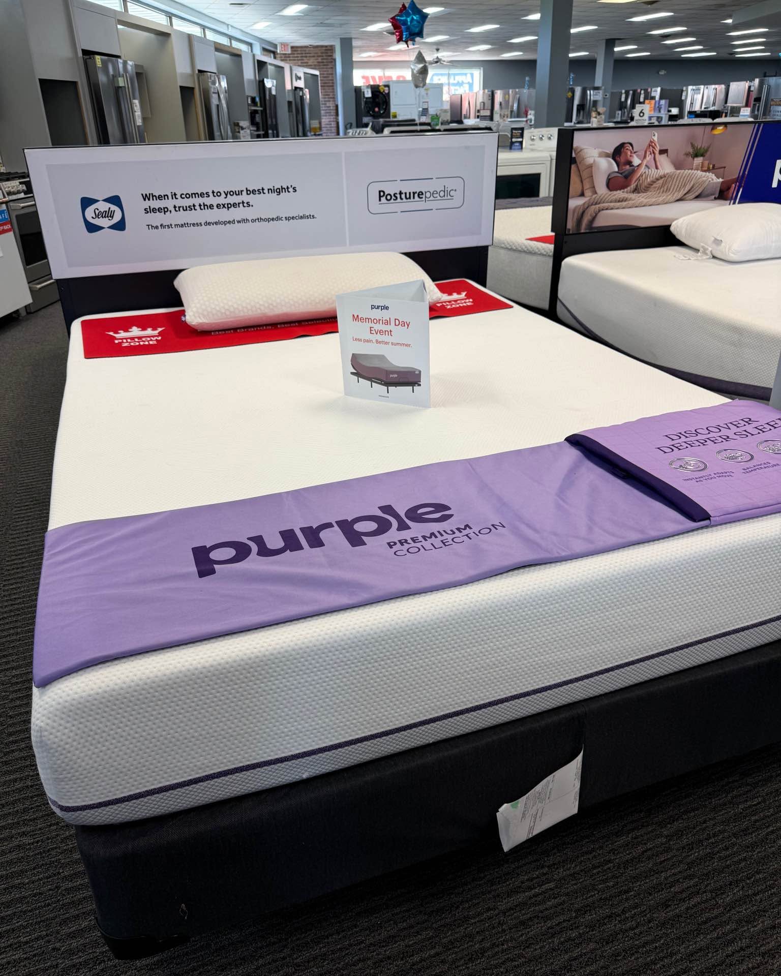 Heidi Conner Facebook ad: Brand new never used purple queen mattress! Only $1299…