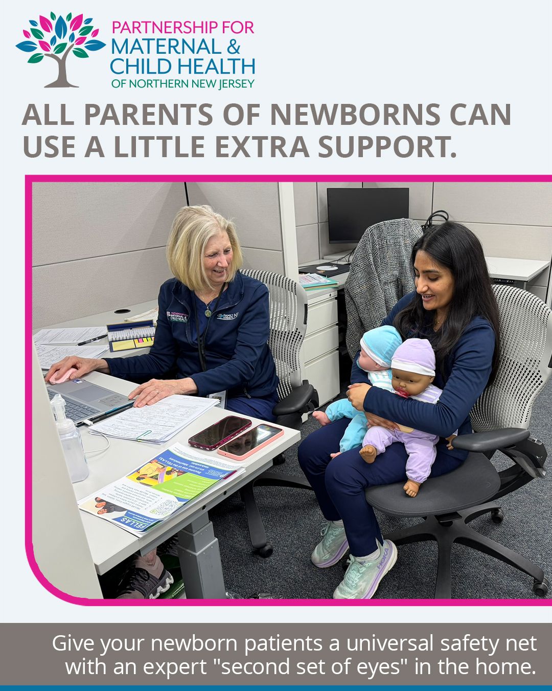 Partnership for Maternal and Child Health of Northern NJ Facebook ad