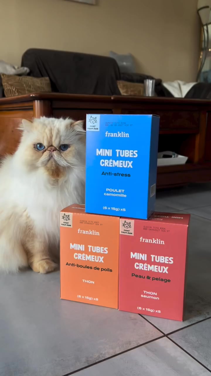 Franklin Pet Food Facebook ad: Nouvelle gamme de friandises!