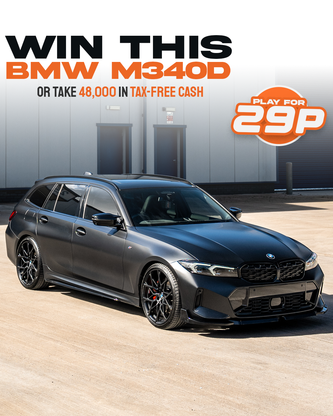 Dream Car Giveaways Facebook ad
