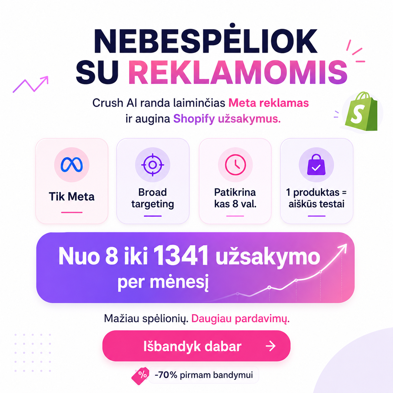 trycrush.ai Facebook ad