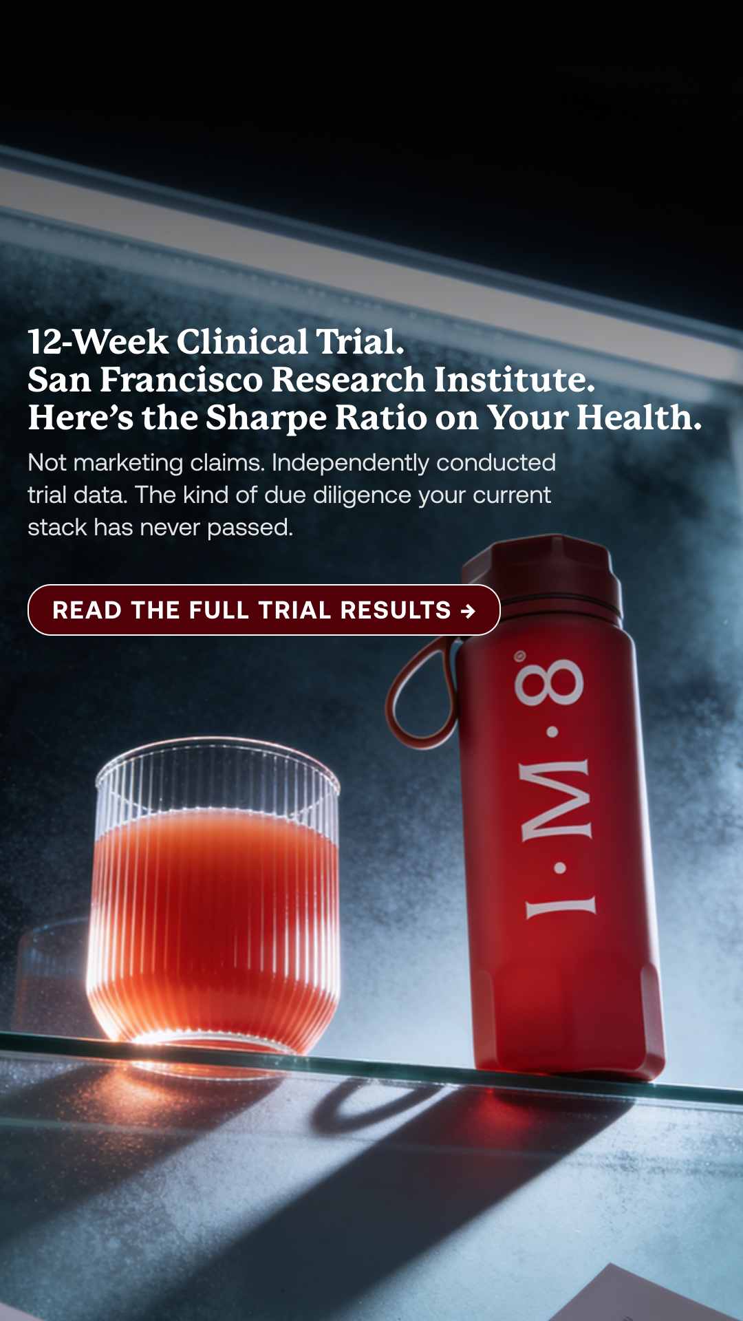 IM8 Health Global Facebook ad