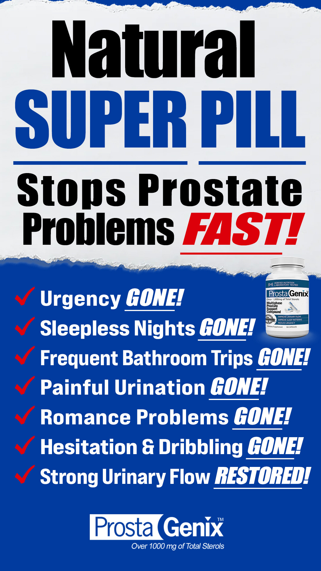 ProstaGenix.com Facebook ad