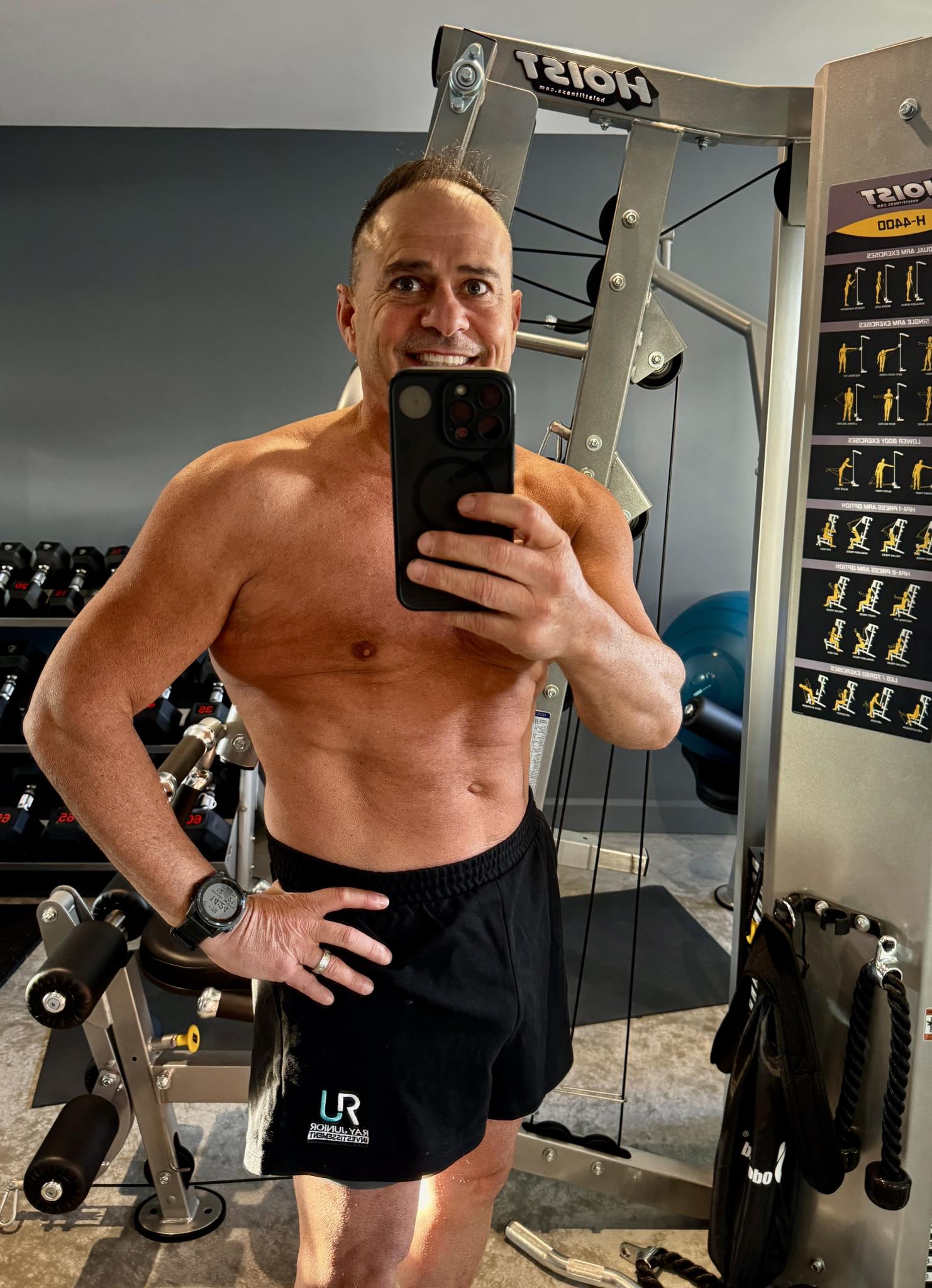 Ray Junior Courtemanche Facebook ad: La préparation pour les IRONMAN commence à prendre…