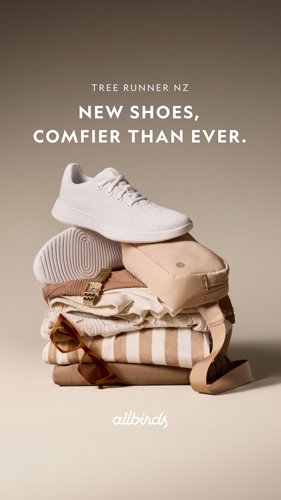 Allbirds New Zealand Facebook ad