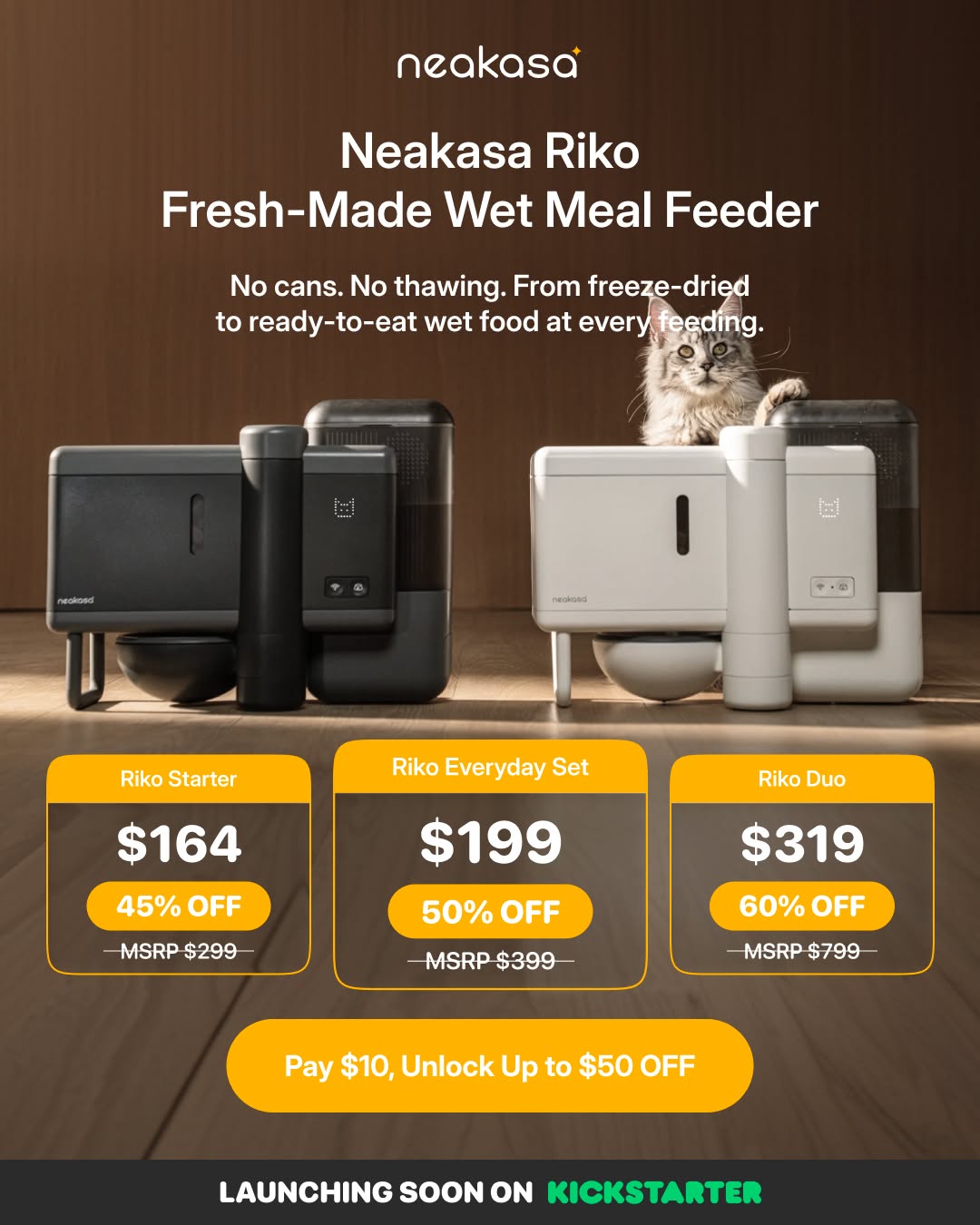 Neakasa Facebook ad