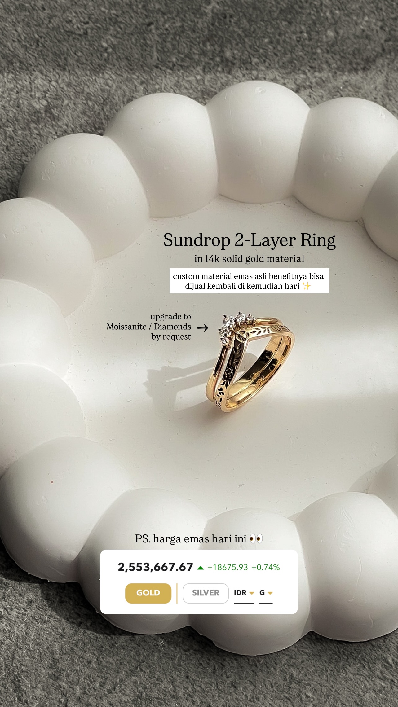 IV Finery Fine Jewelry Facebook ad