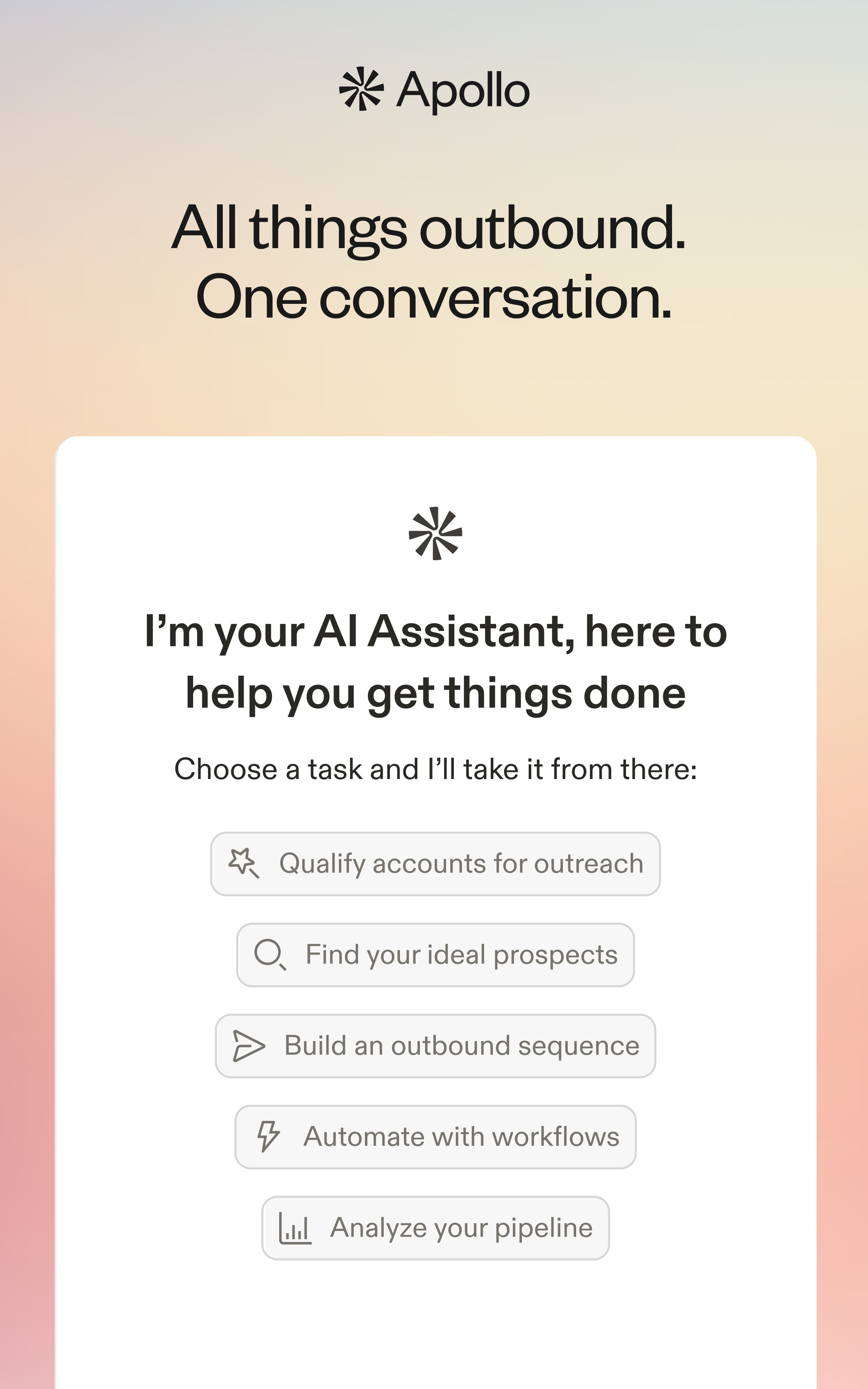 Apollo.io Facebook ad