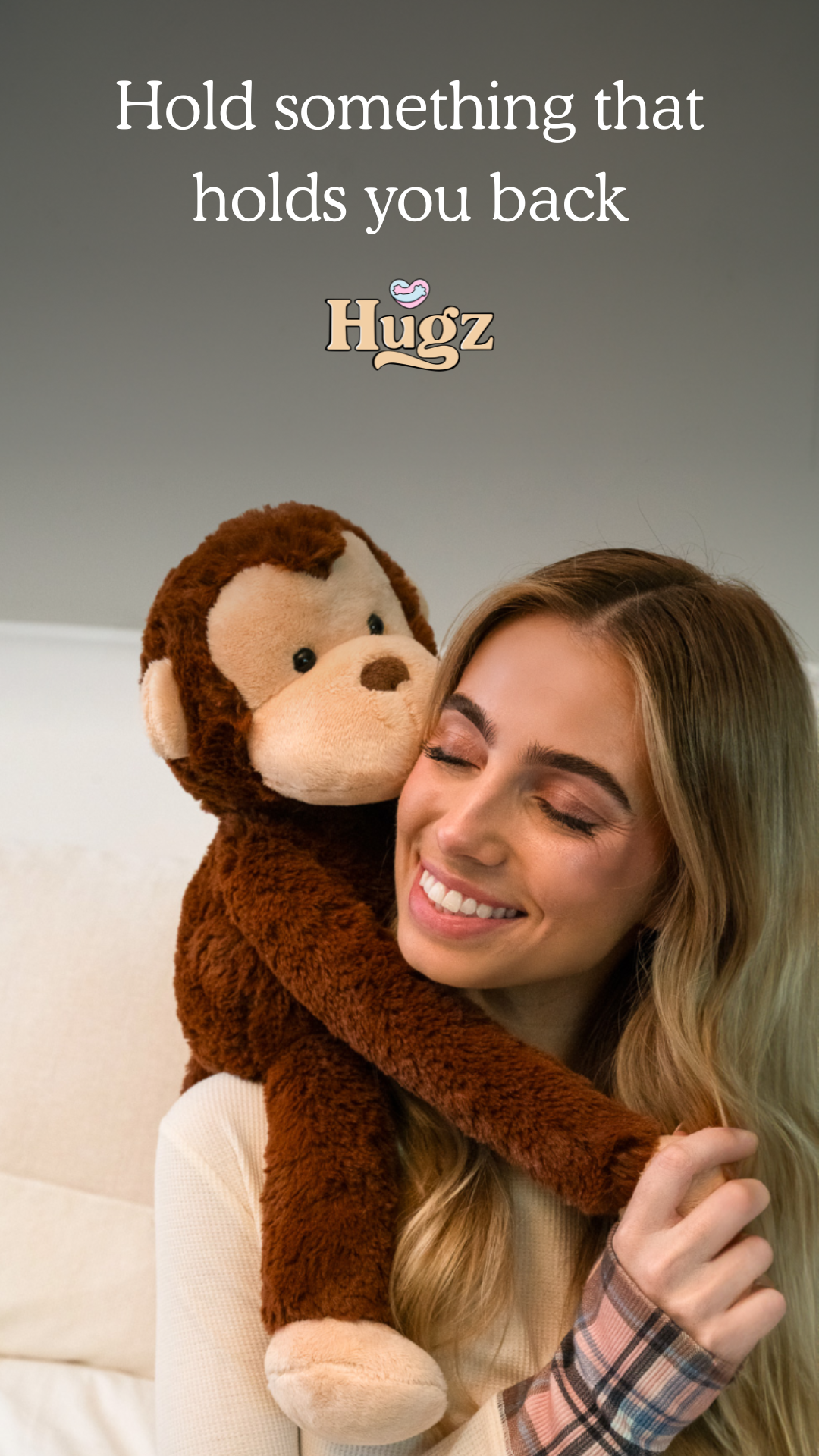 Hugz Weighted Friend Facebook ad