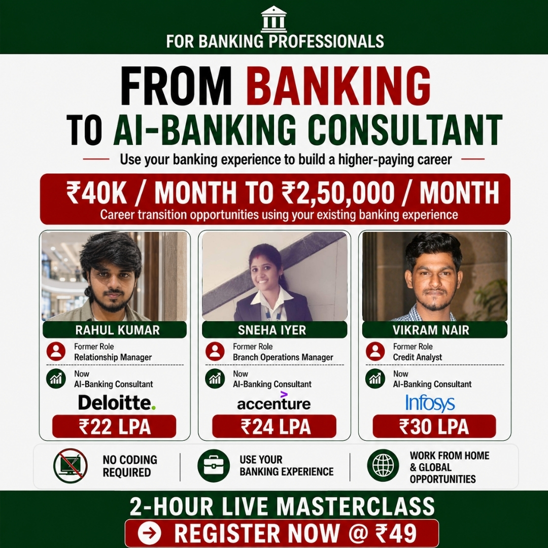 Switchtotech.in Facebook ad: Banking to IT: A Smarter Move for Experienced Professionals