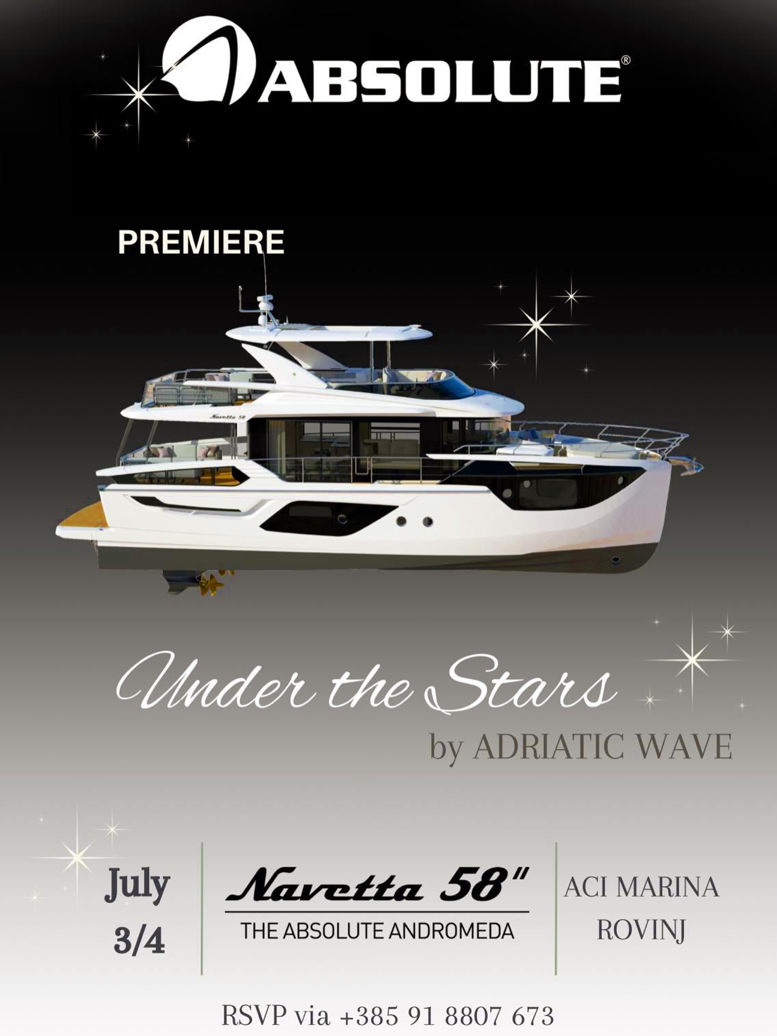 Adriatic Wave Group Facebook ad: SAVE THE DATE