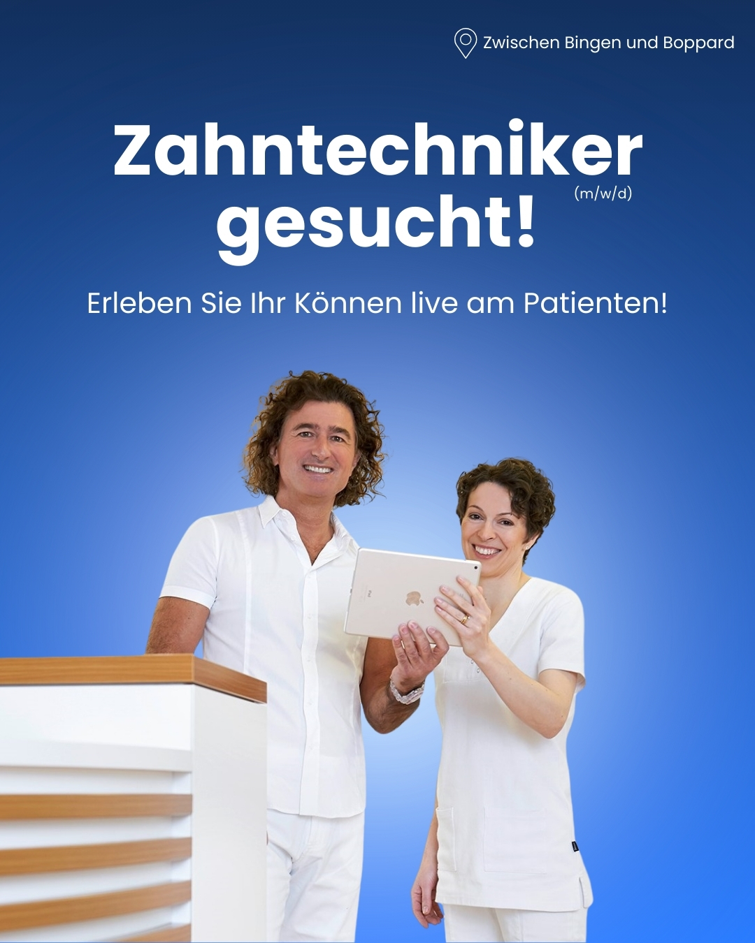 ZahnArztpraxis Dr. Sylvio Fuchs & Dr. Ursula Schick Facebook ad: Zahntechnik mit Struktur