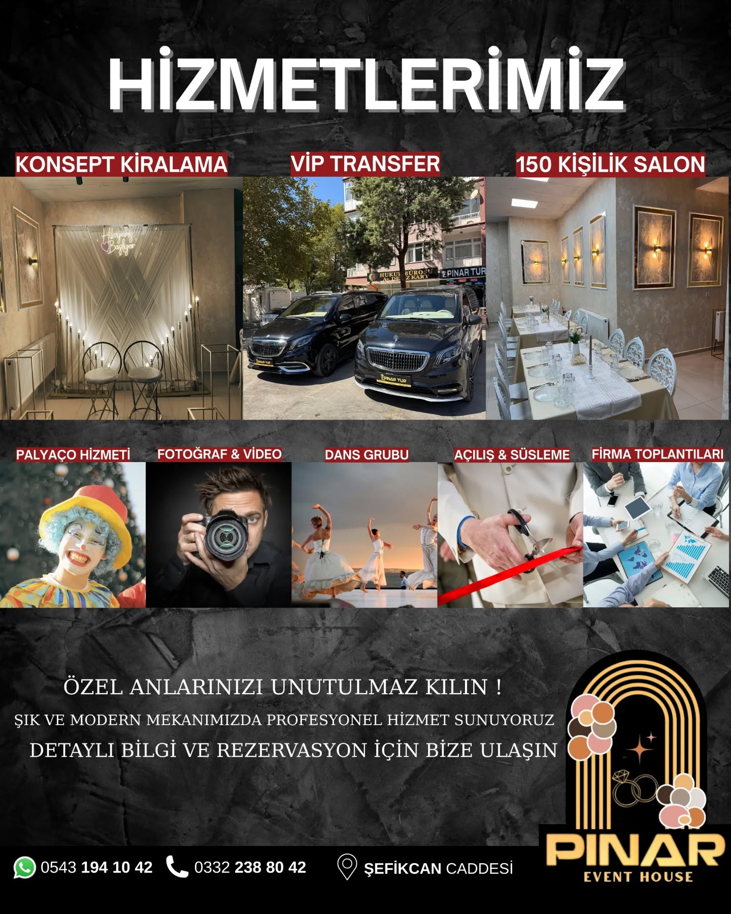 pinareventhouse Facebook ad: ÖZEL ANLARINIZI UNUTULMAZ KILIN