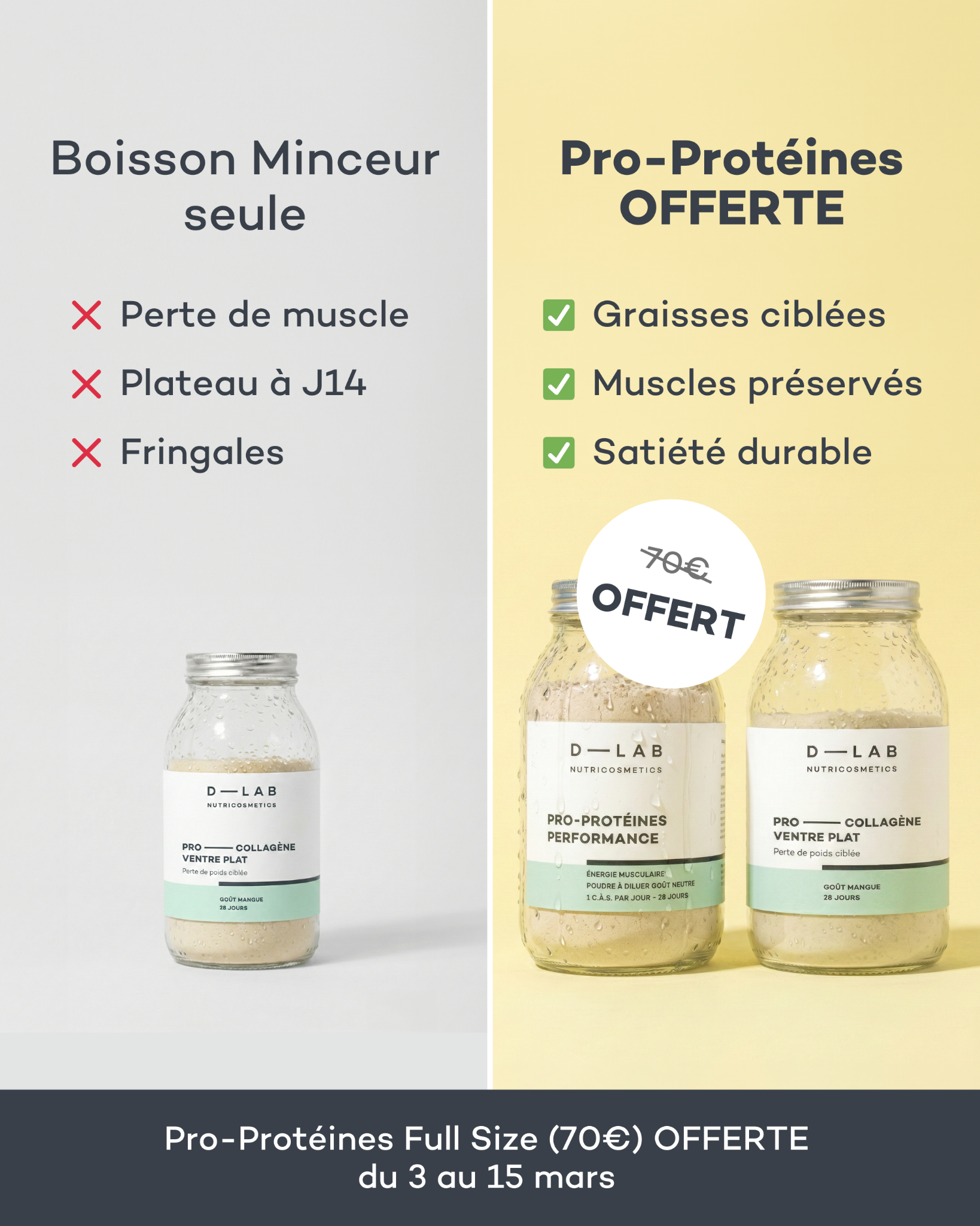D-LAB NUTRICOSMETICS Facebook ad