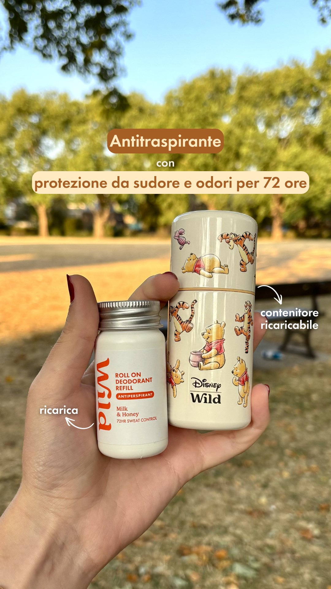 Wild Facebook ad: Dolcezza e protezione 72 ore