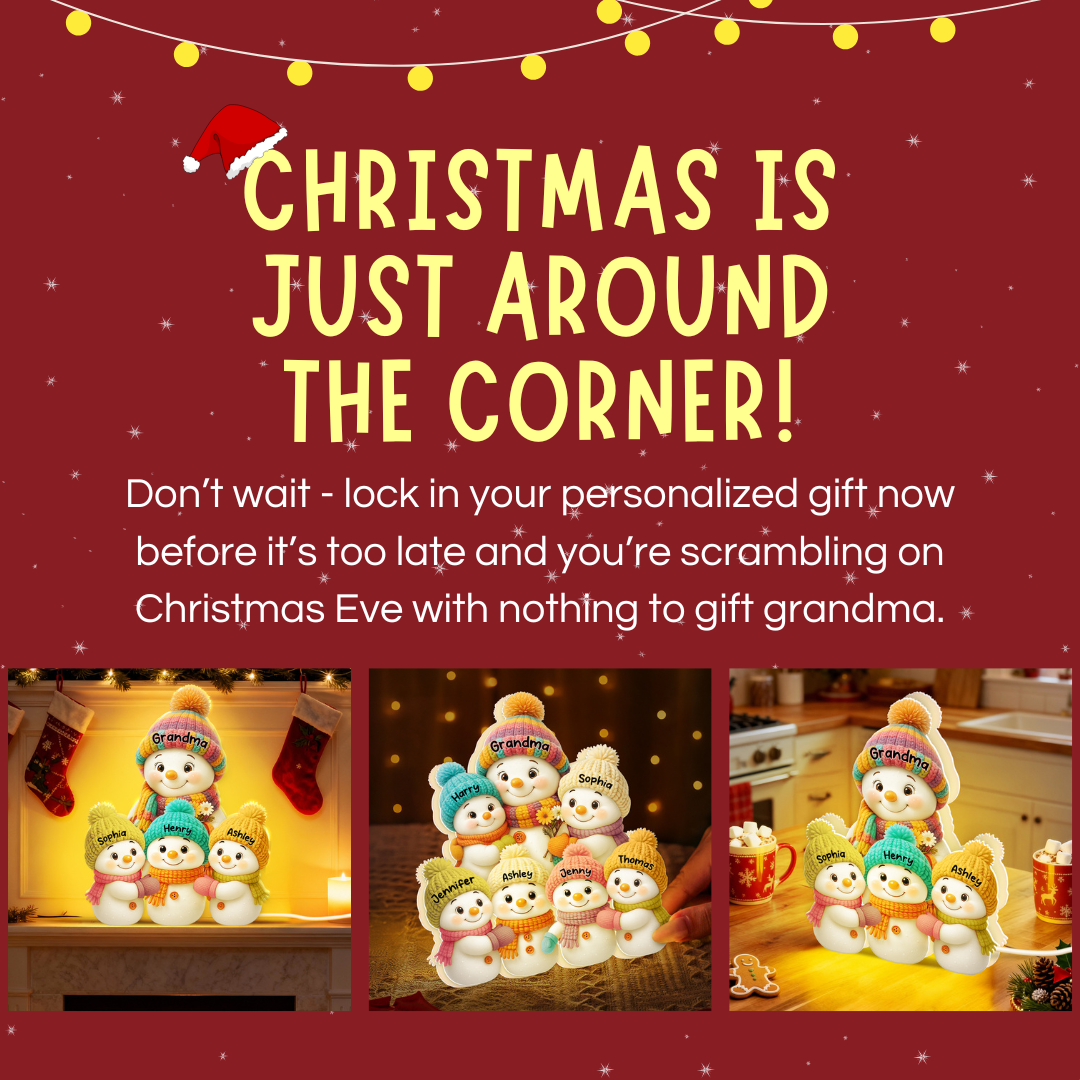 Personalized Family Gifts Facebook ad
