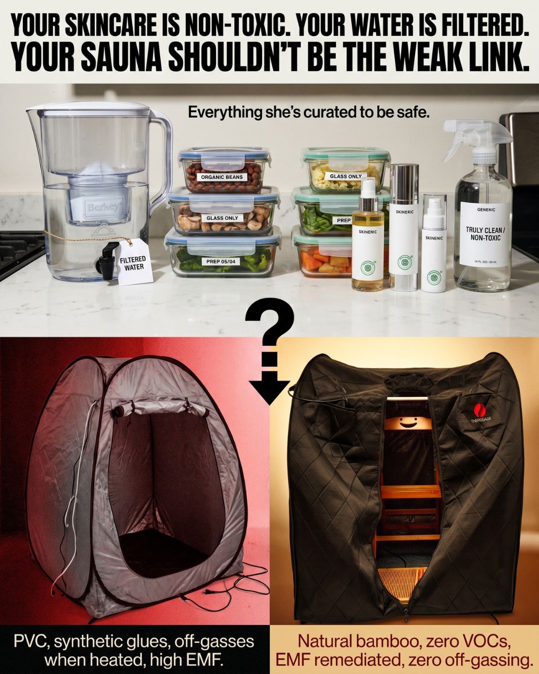 Therasage Facebook ad