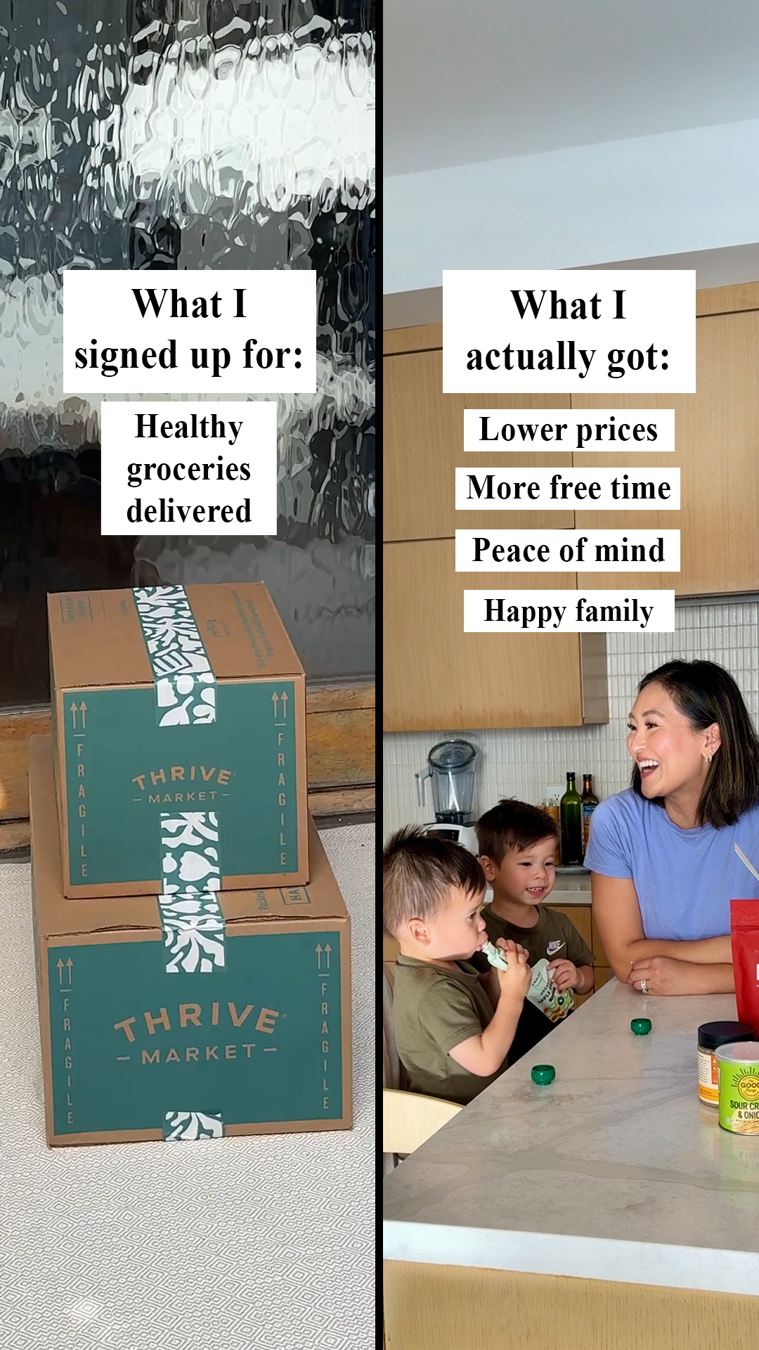Thrive Market Facebook ad