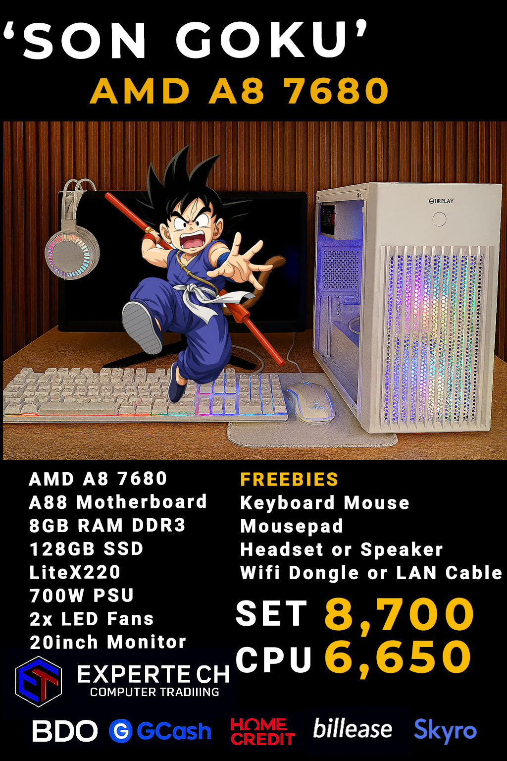 Las Piñas - Expertech Facebook ad: SUMMER DEALS + BACK TO SCHOOL READY!