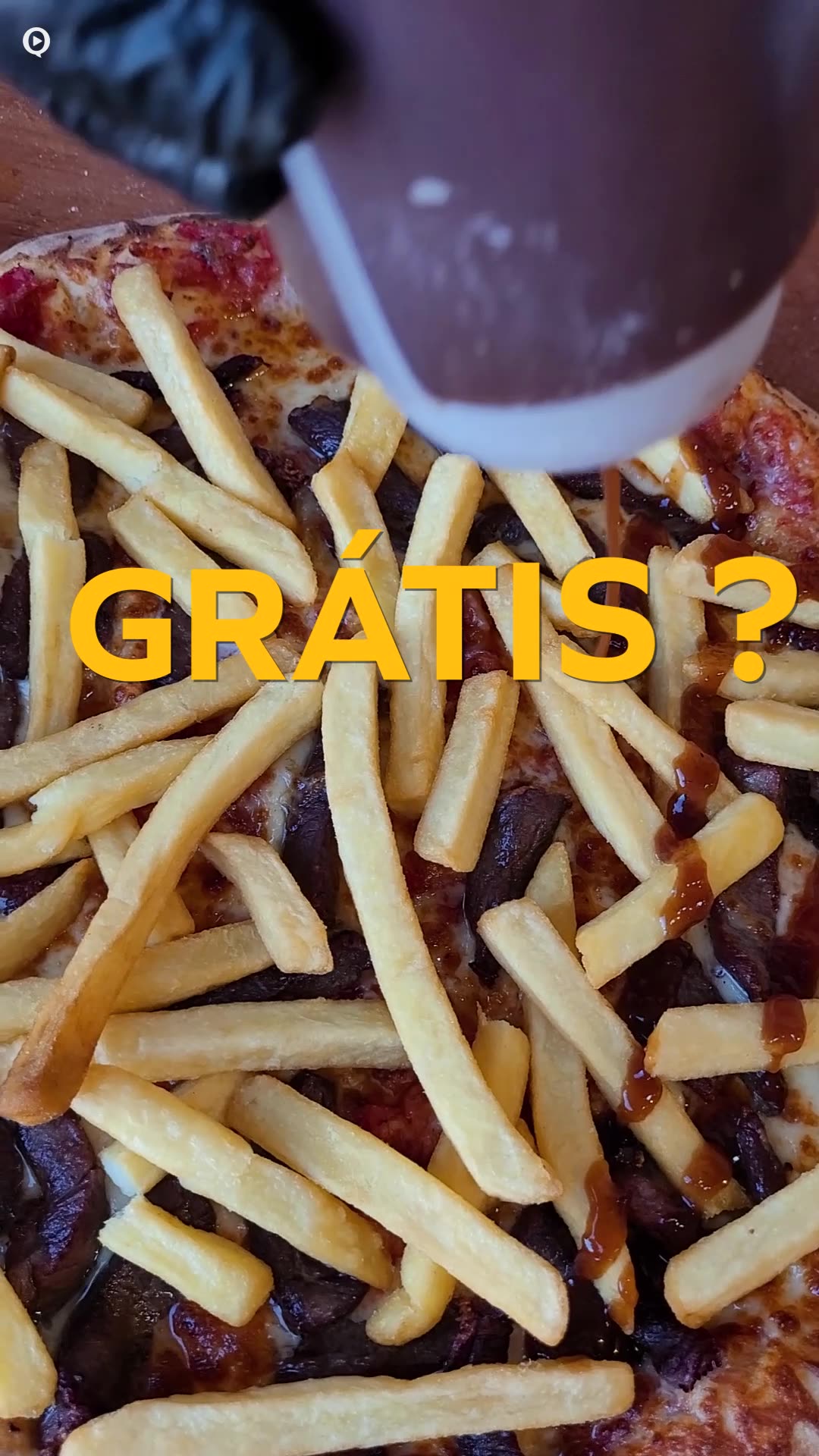 City Pizza Delivery Facebook ad: Pedir Agora!