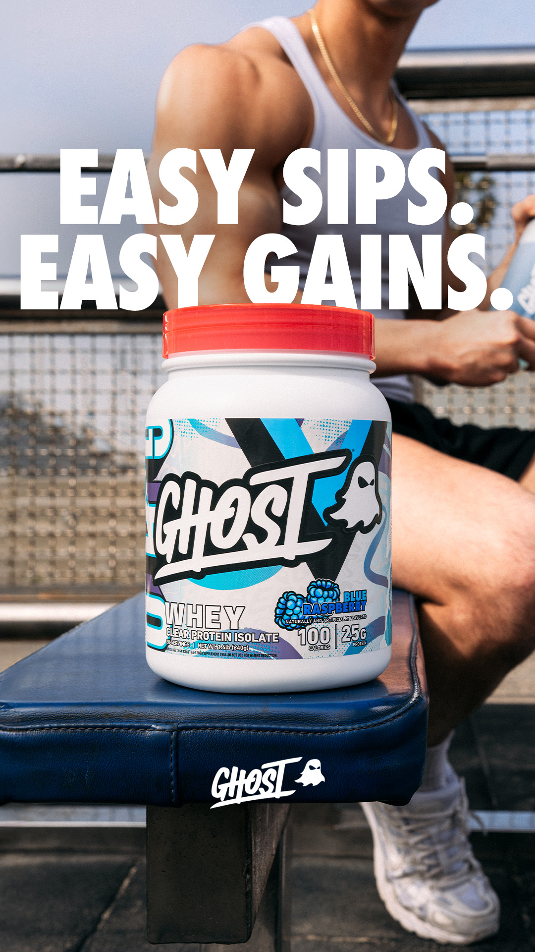 GHOST Facebook ad