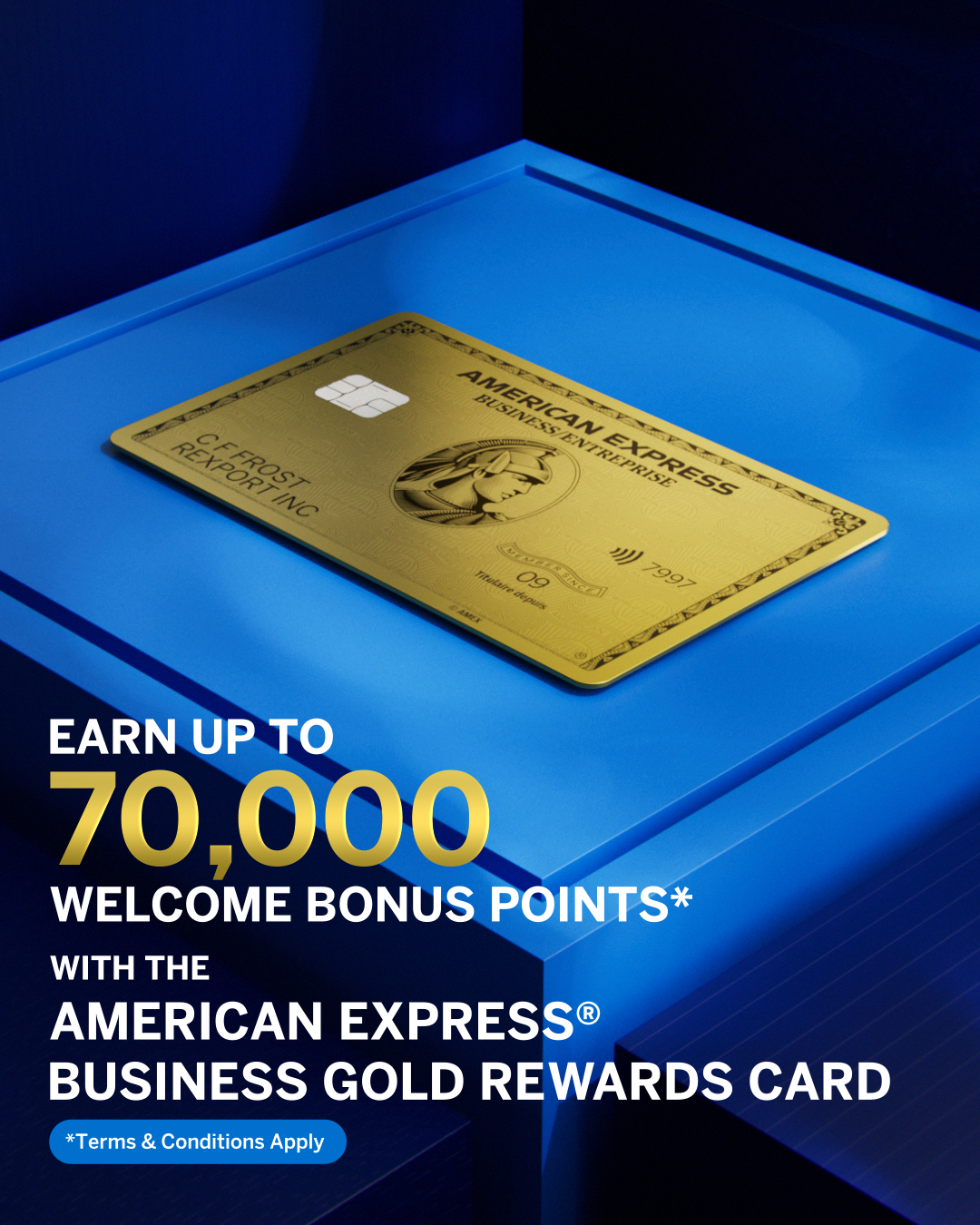 American Express Facebook ad