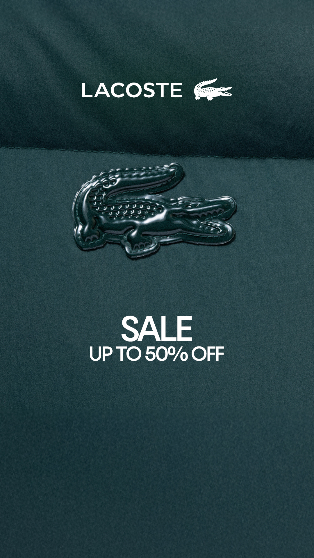 Lacoste Facebook ad