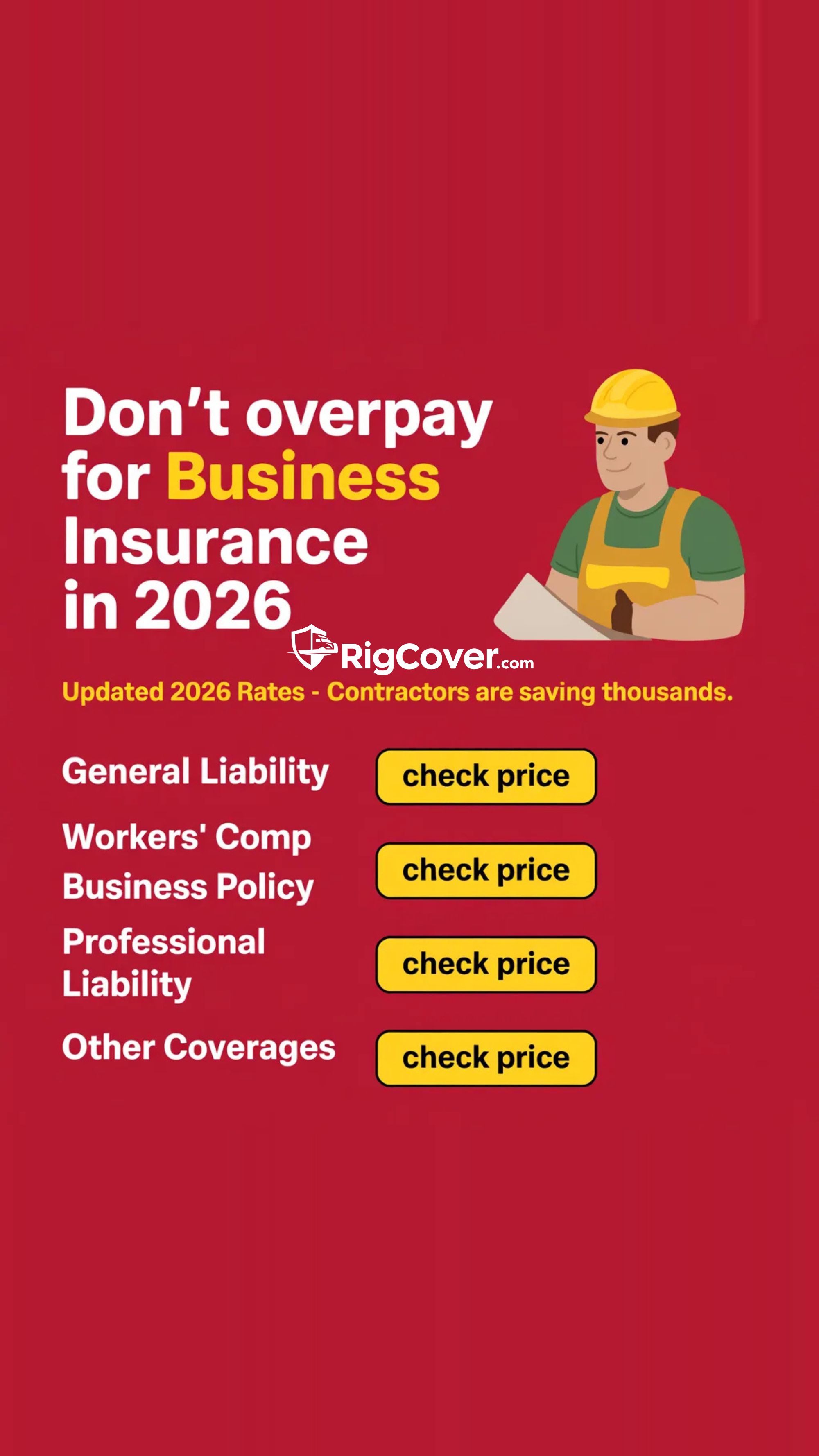 RigCover.com Facebook ad