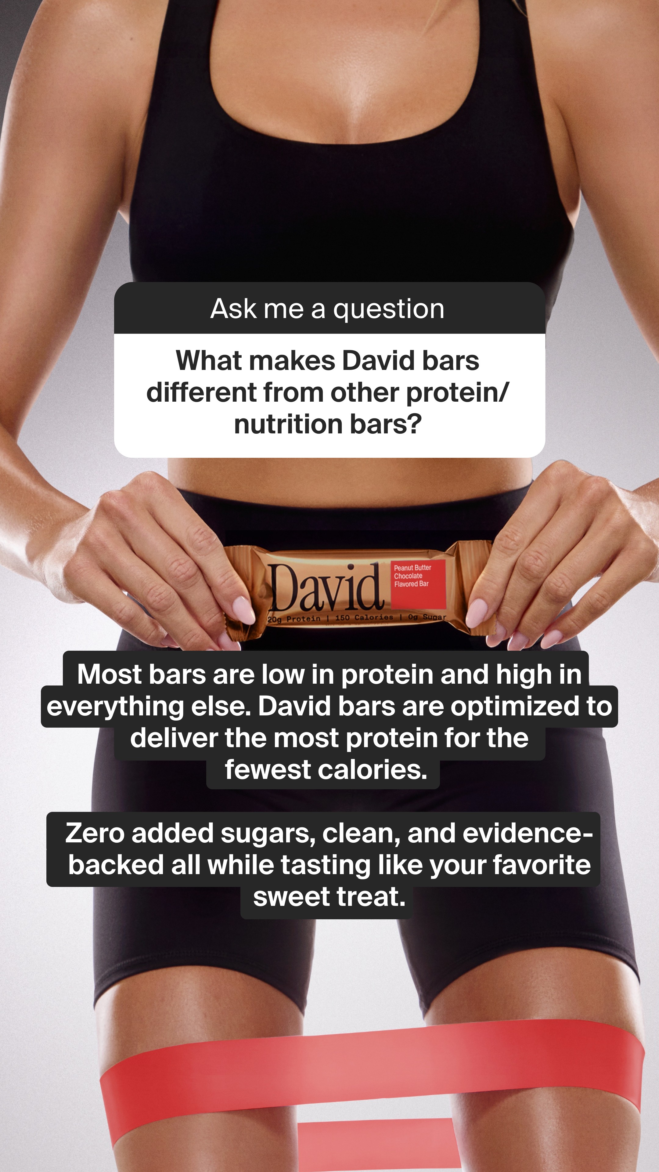 David Protein Facebook ad