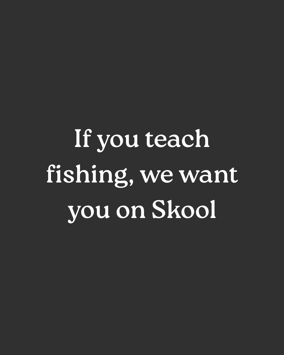 Skool Facebook ad