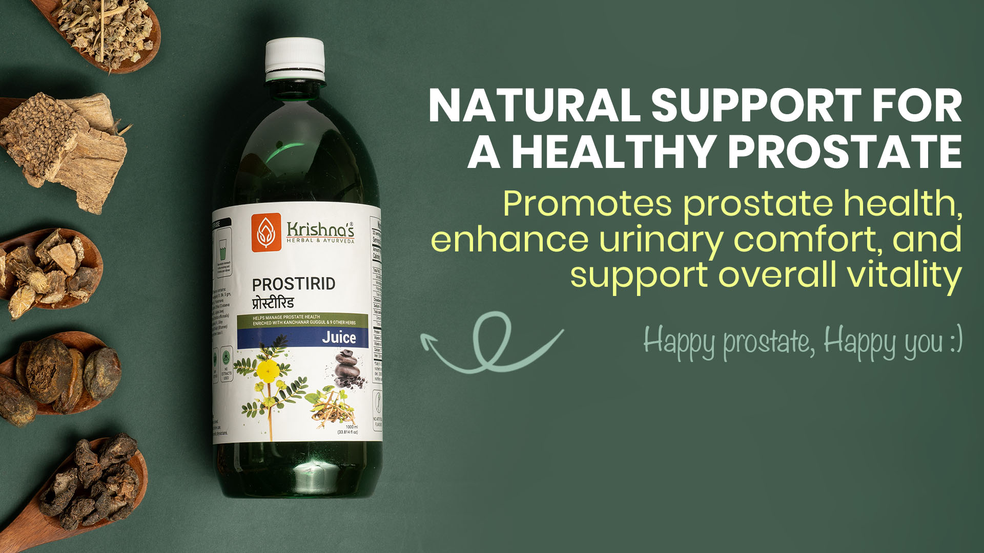 Krishna's Herbal & Ayurveda Facebook ad