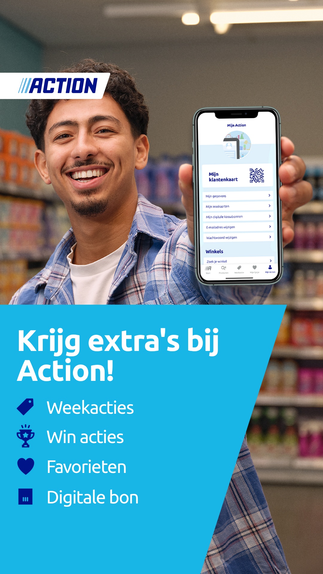 Action Facebook ad