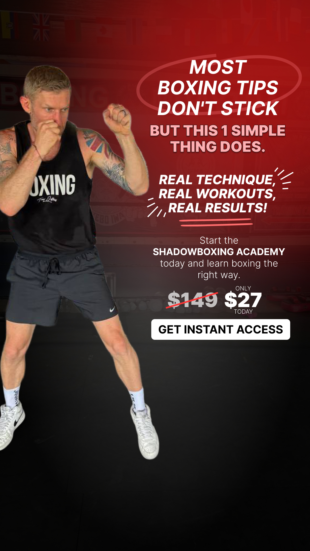 Tony Jeffries Facebook ad