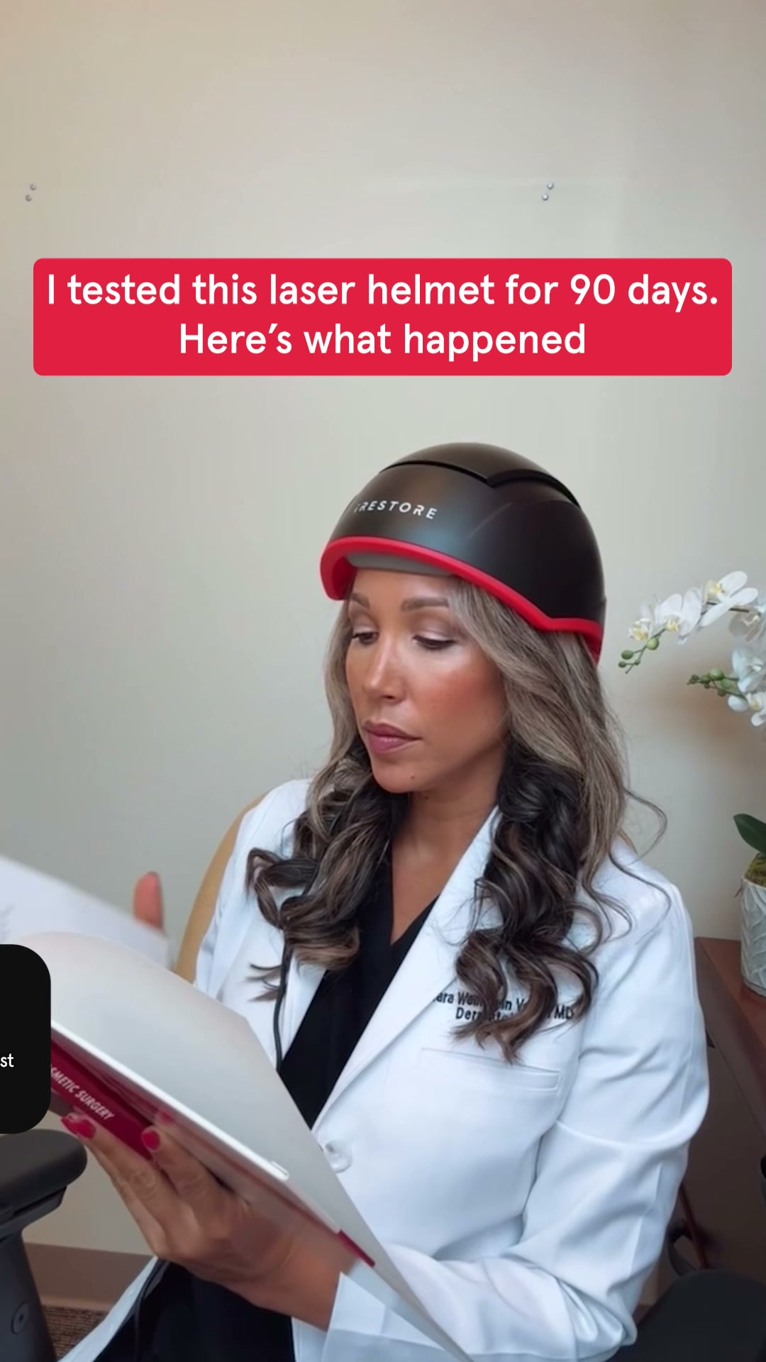 iRESTORE Hair Growth System Facebook ad: Try The Most Powerful Device To Regrow Your Hair