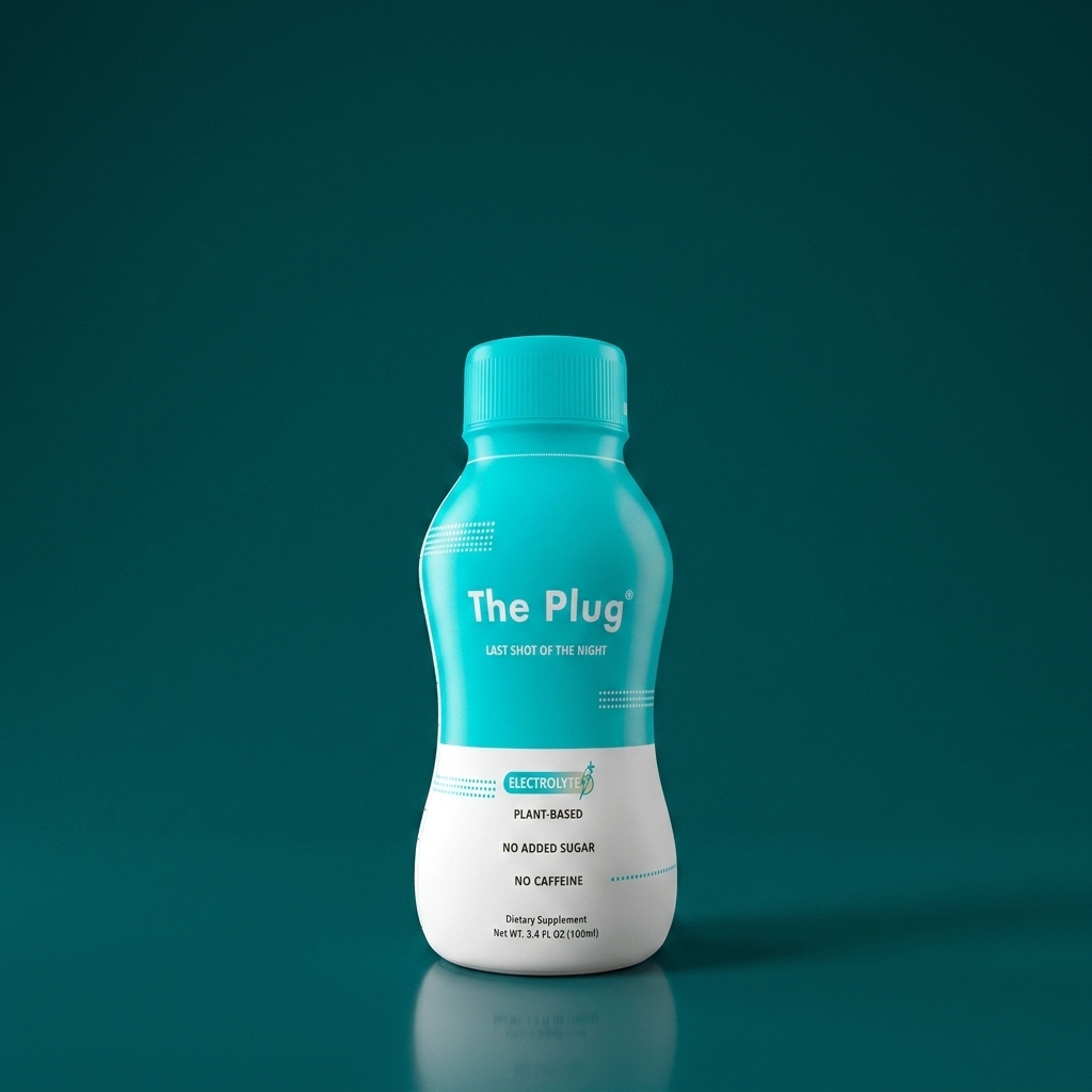The Plug Drink Facebook ad: Built on studies, not trends.