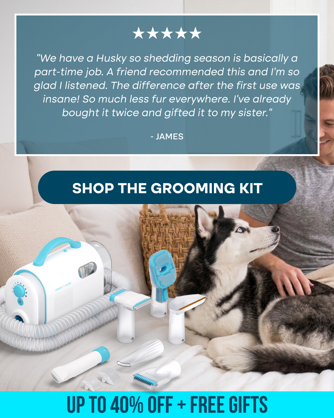 Uproot Clean Facebook ad