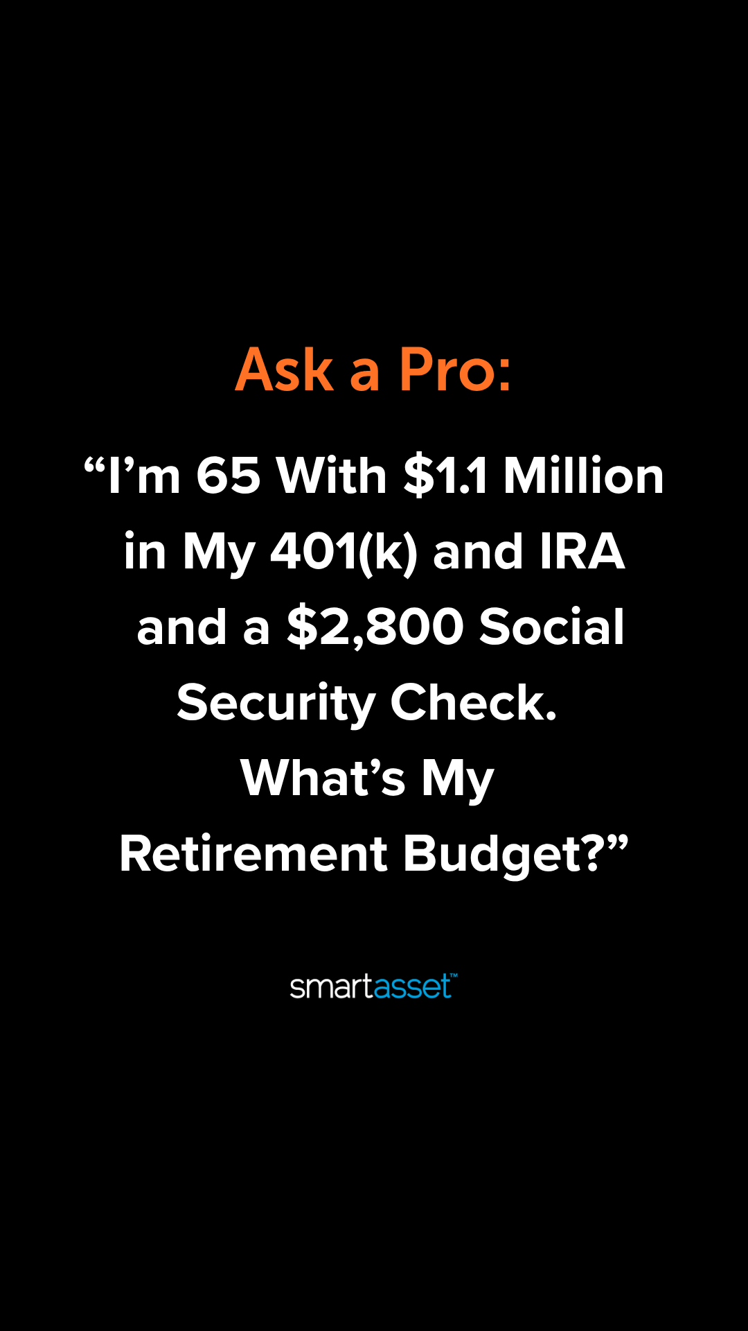 SmartAsset.com Facebook ad