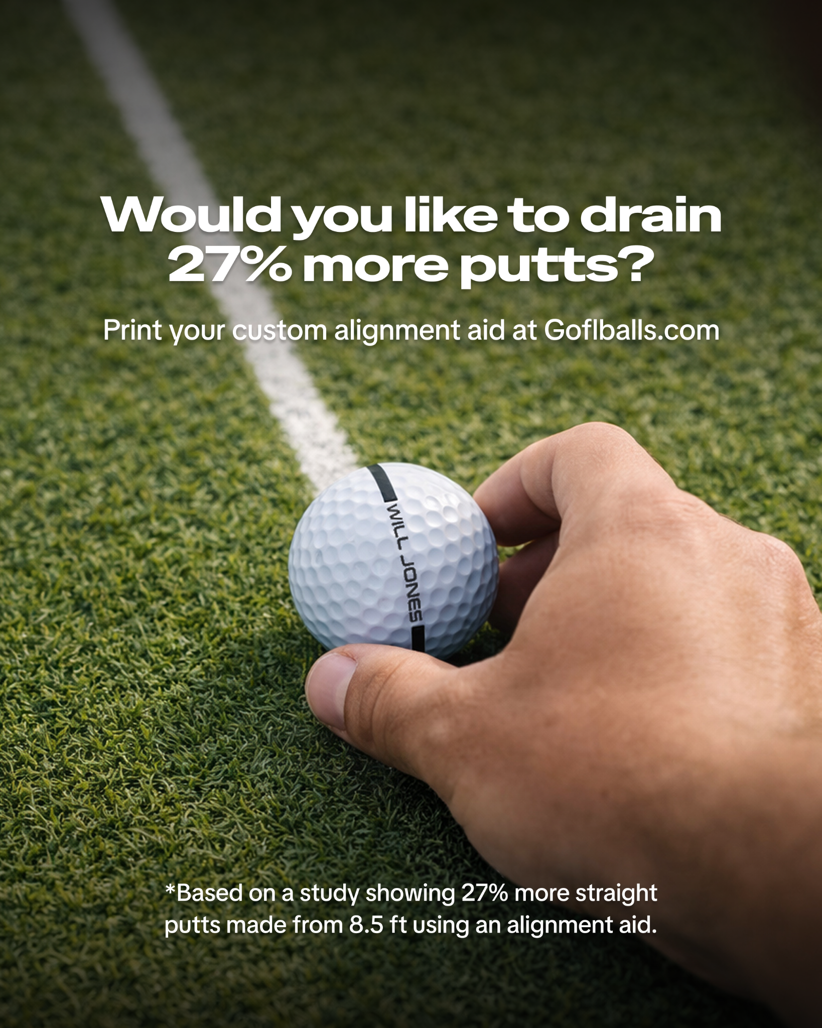 Golfballs.com Facebook ad