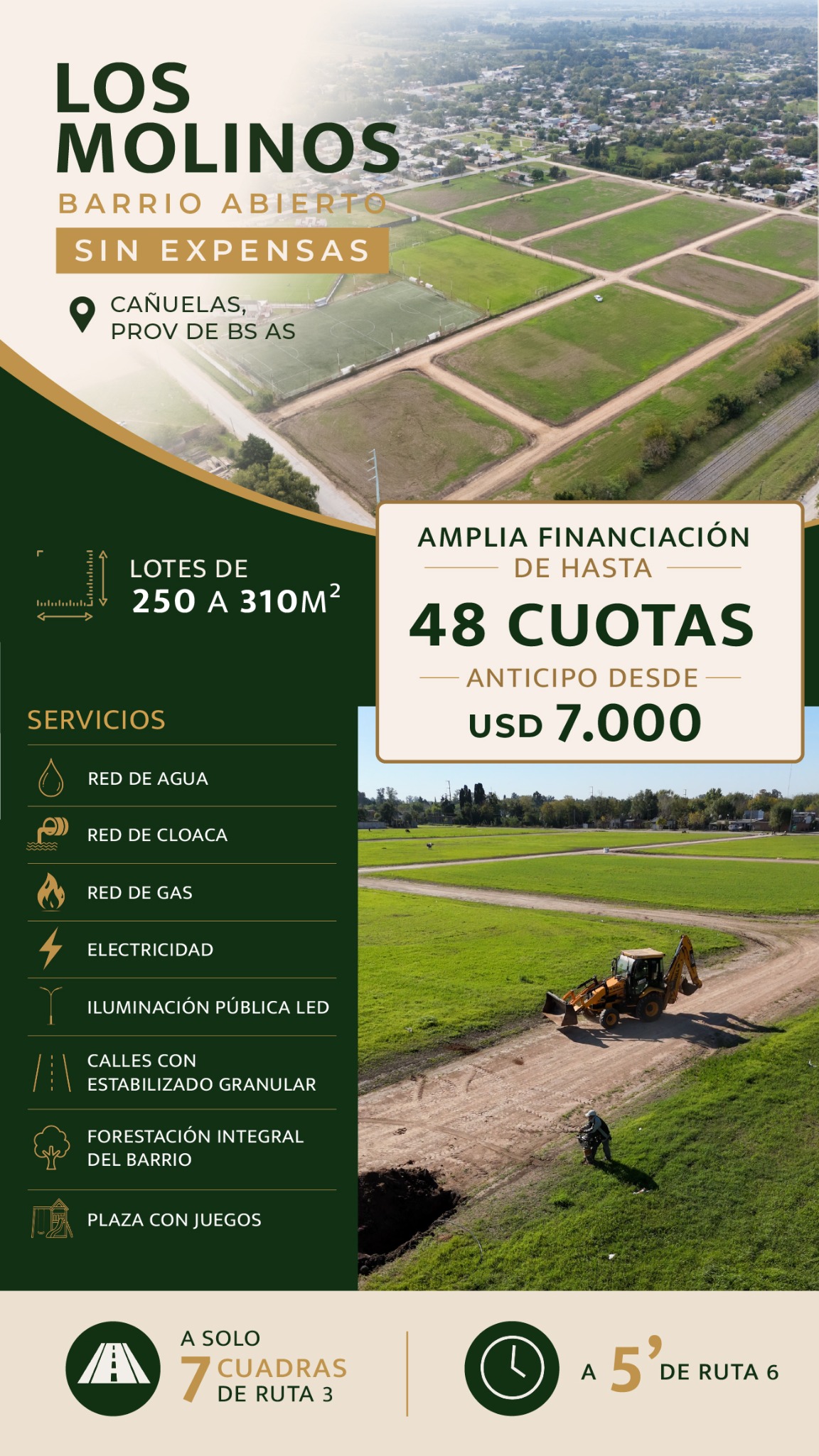 canning.greens Facebook ad: Barrio SIN EXPENSAS en Cañuelas