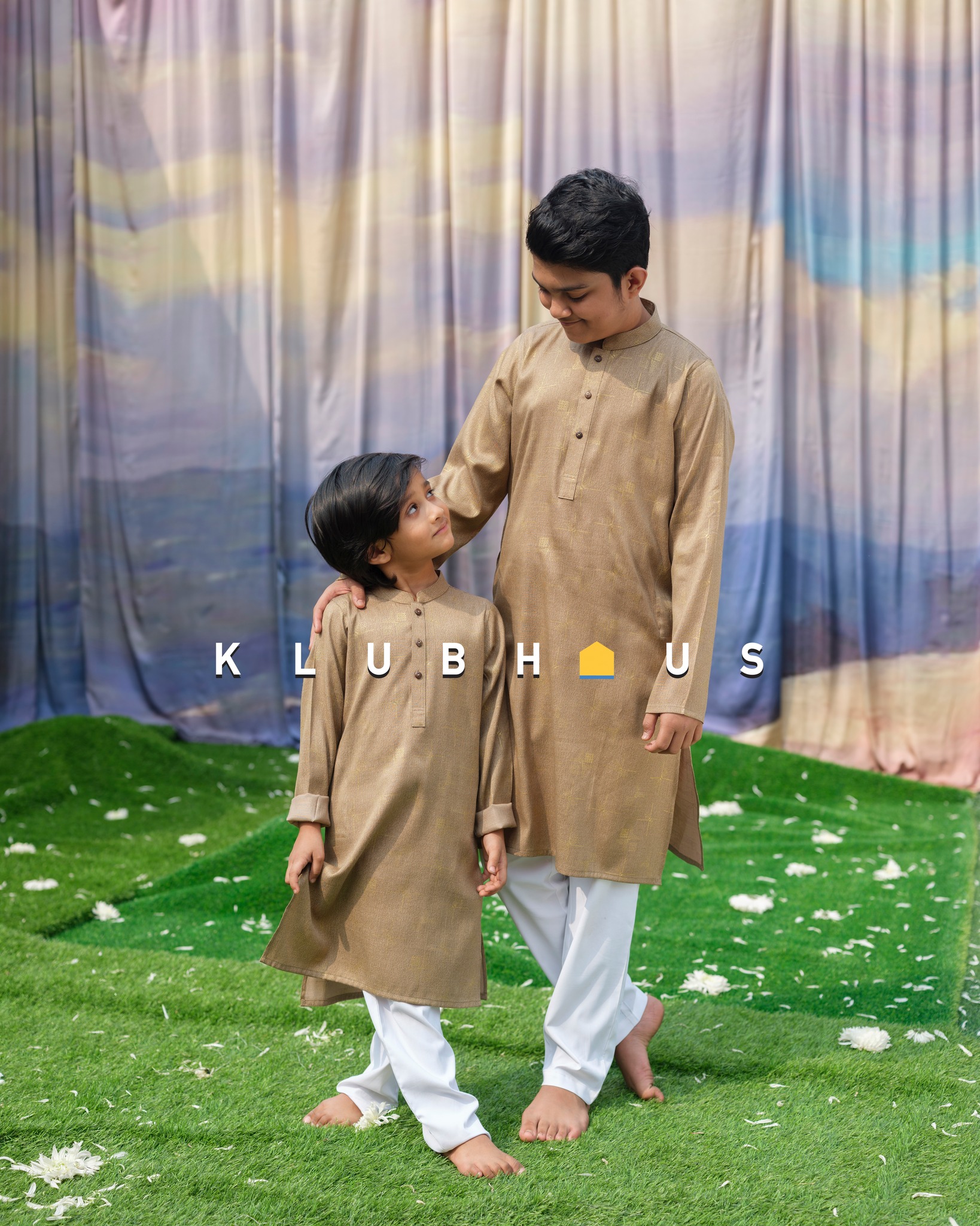 Klubhaus Facebook ad: Side by side in style, sharing Eid moments