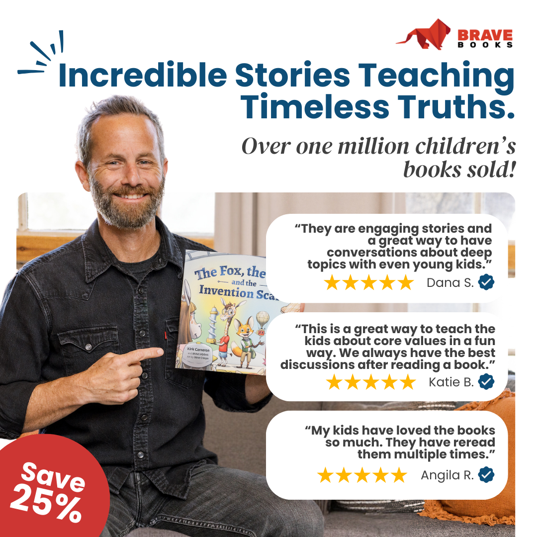 BRAVE Books Facebook ad