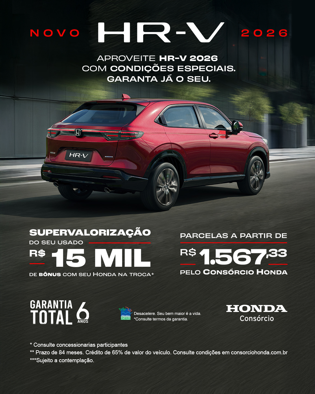 Consórcio Honda Facebook ad from Jul 3, 2026