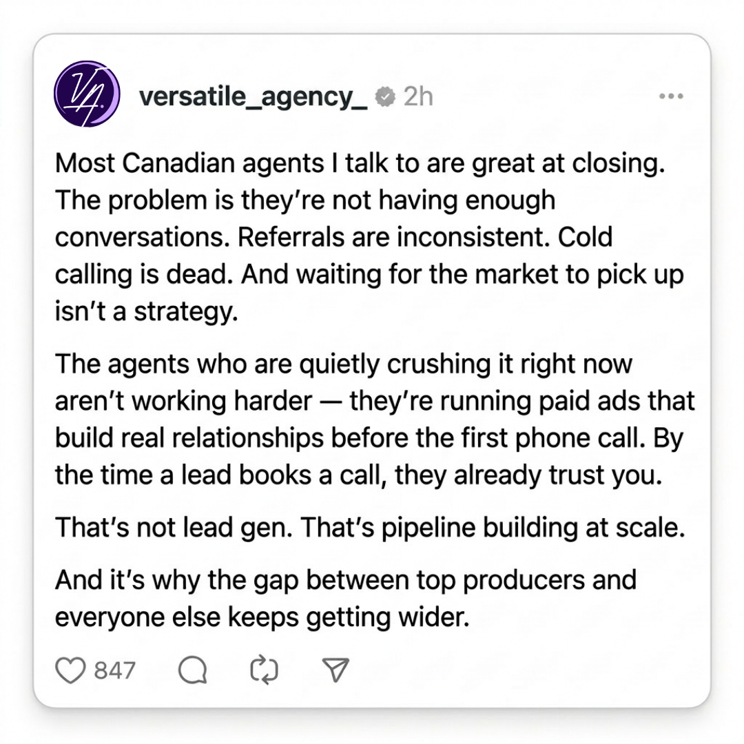 Versatile Agency  Facebook ad