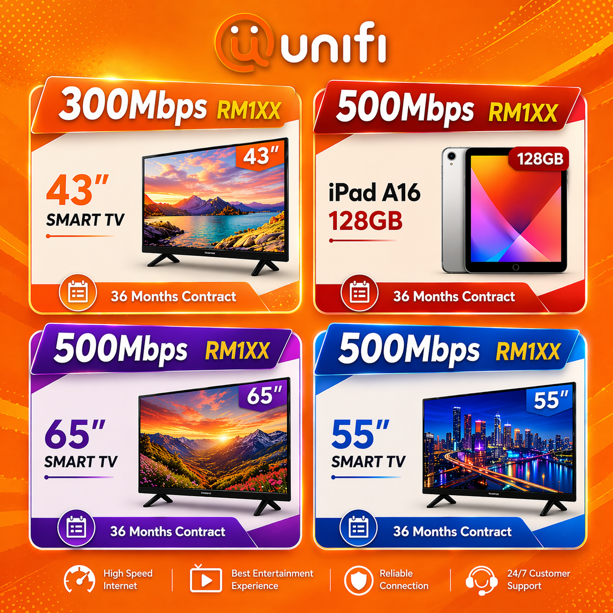 TM UNIFI Online Facebook ad